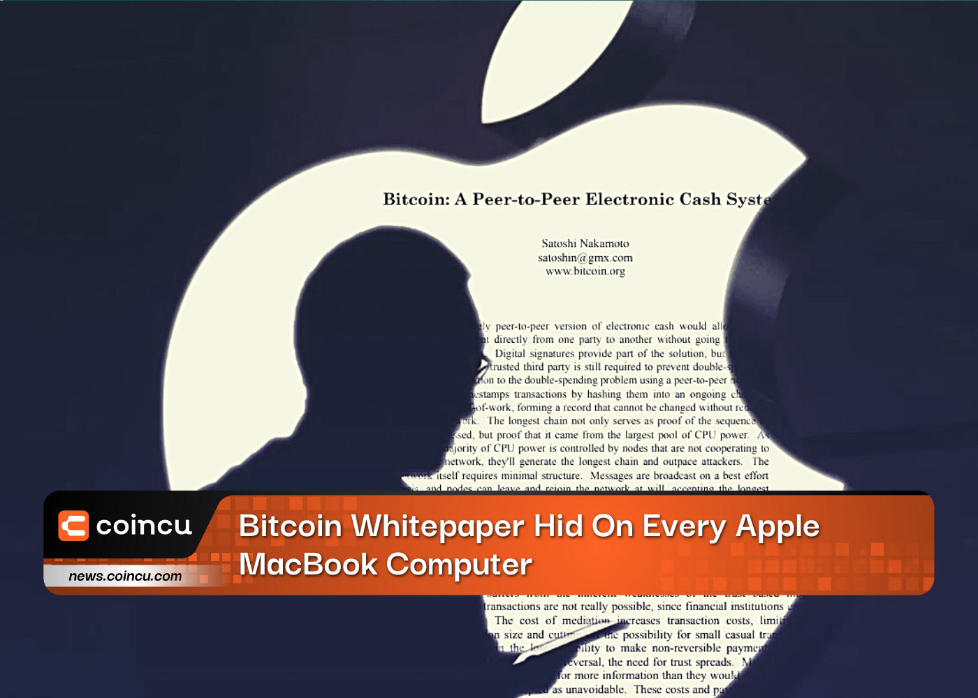Bitcoin Whitepaper Hid On Every Apple MacBook Computer