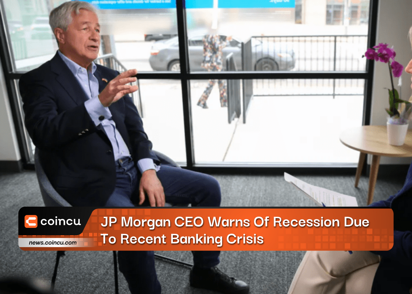 JP Morgan CEO Warns Of Recession Due To Recent Banking Crisis