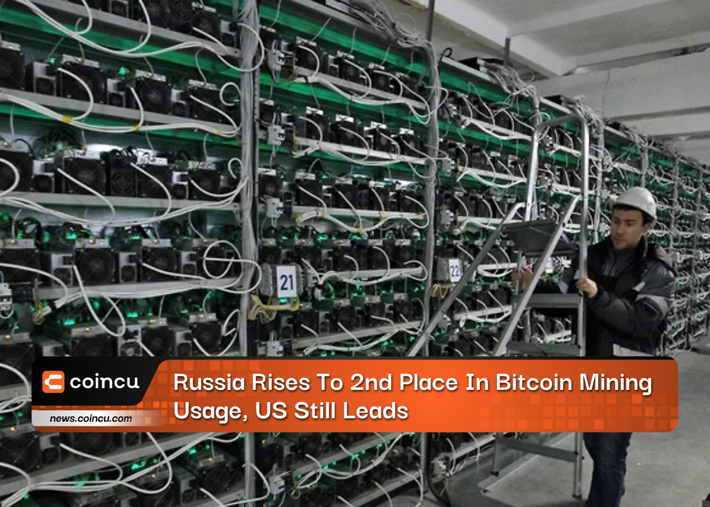 Russia Rises To 2nd Place In Bitcoin Mining Usage, US Still Leads