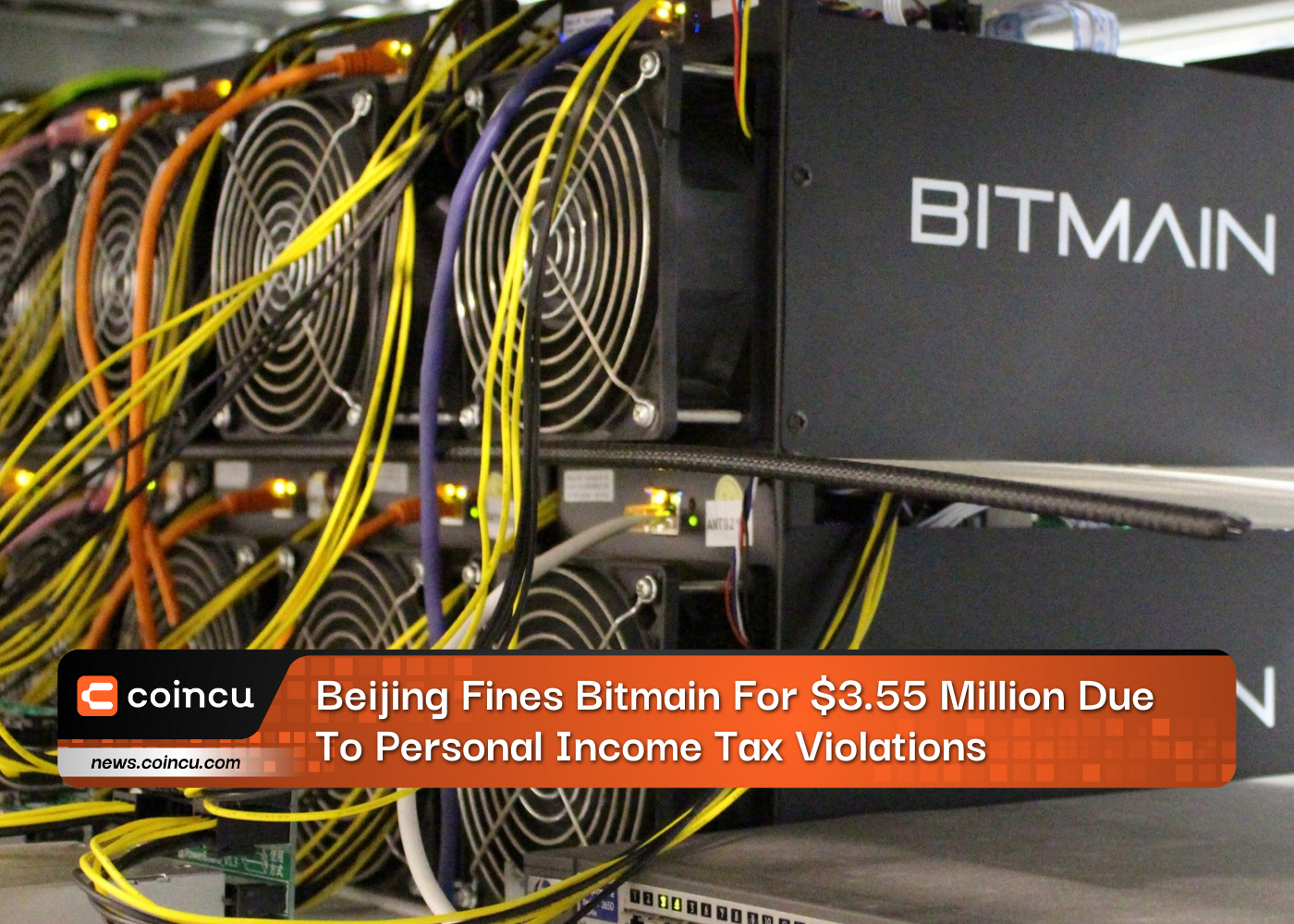 Beijing Fines Bitmain For $3.55 Million Due To Personal Income Tax Violations