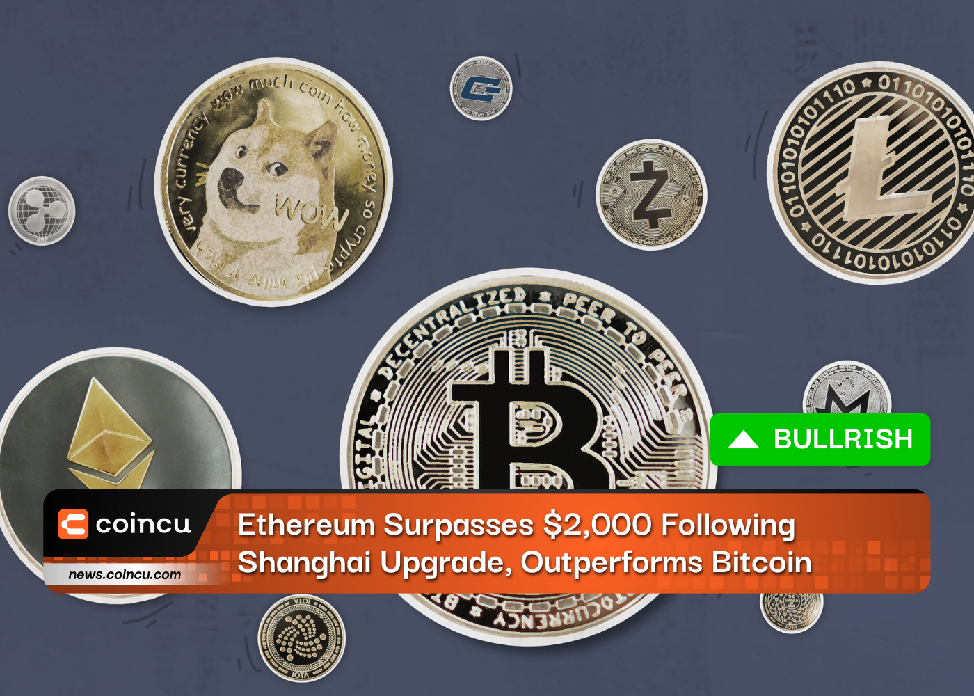 Ethereum Surpasses $2,000 Following Shanghai Upgrade, Outperforms Bitcoin