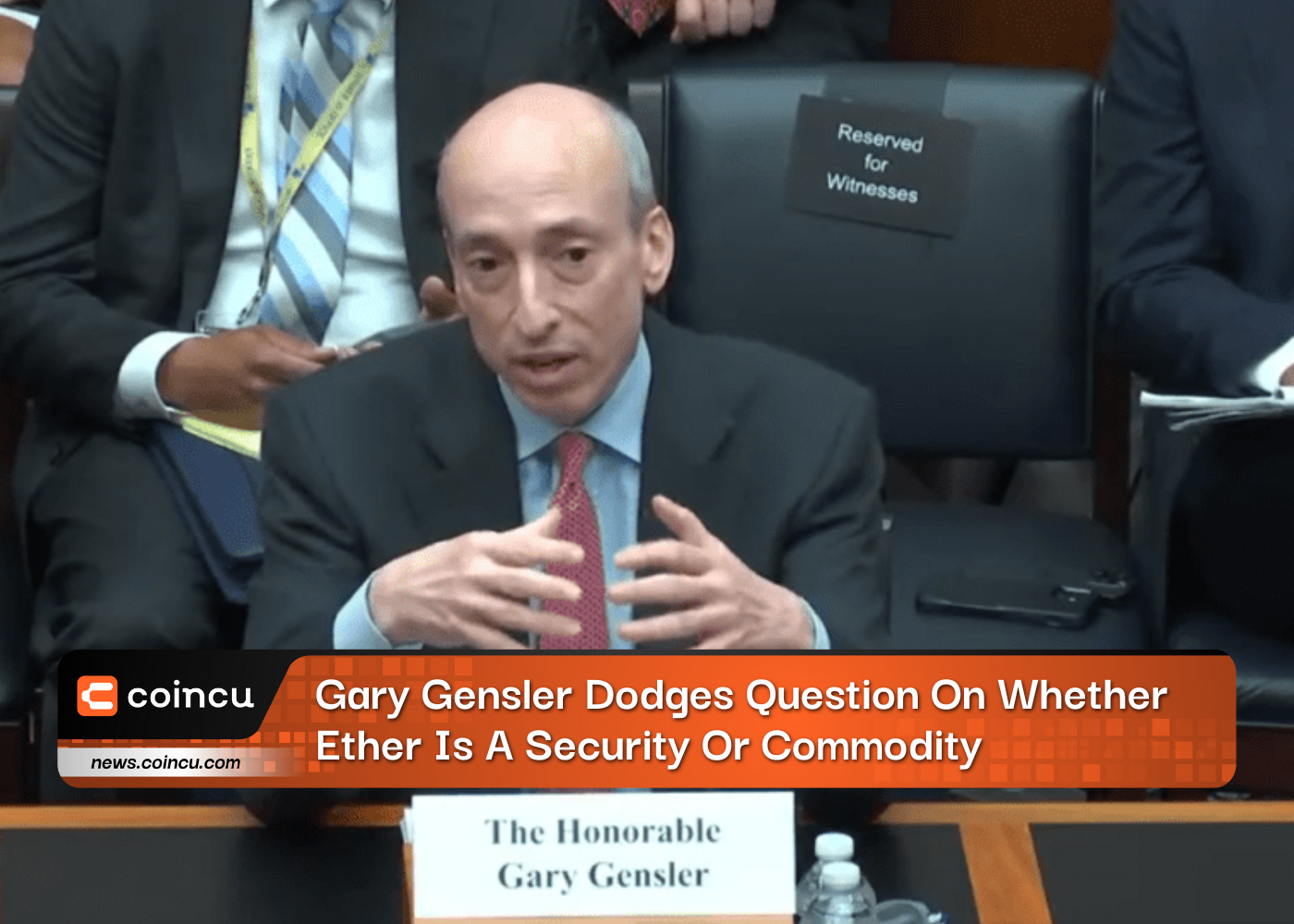 Gary Gensler Dodges Question On Whether Ether Is A Security Or Commodity