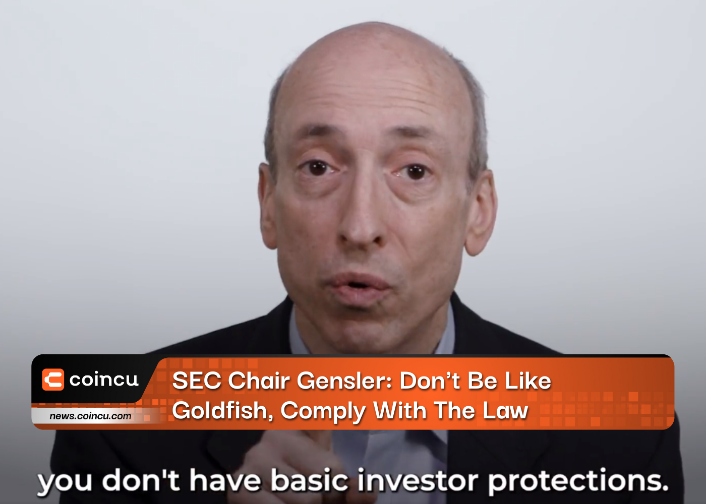 SEC Chair Gensler: Don't Be Like Goldfish, Comply With The Law