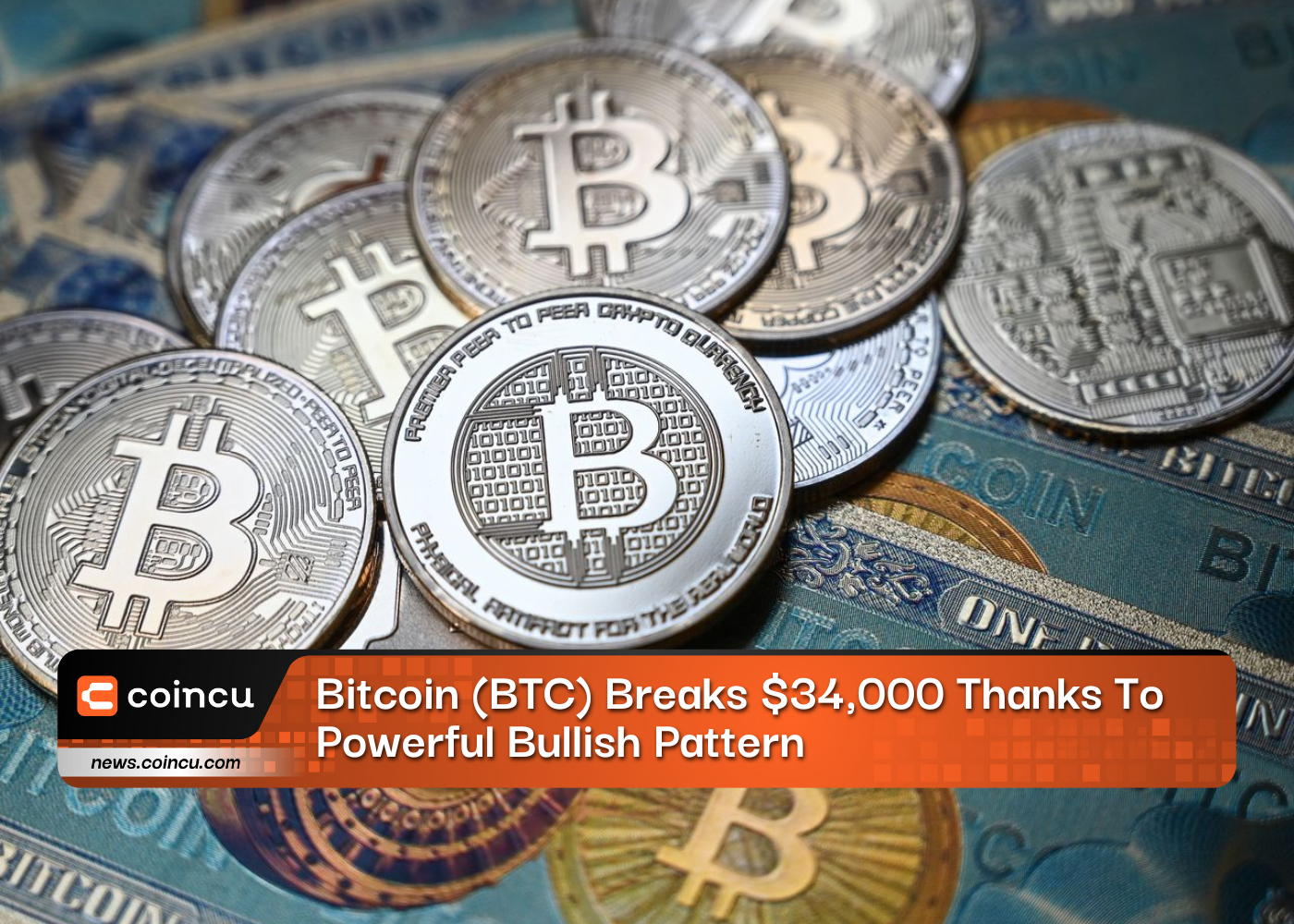 Bitcoin BTC Breaks 34000 Thanks To