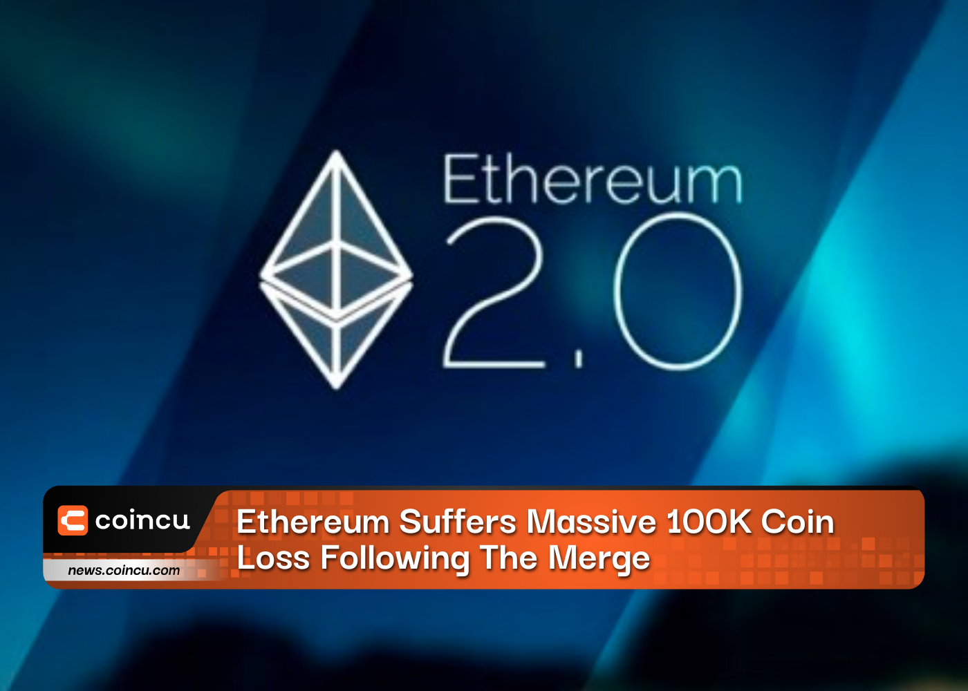 Ethereum Suffers Massive 100K Coin