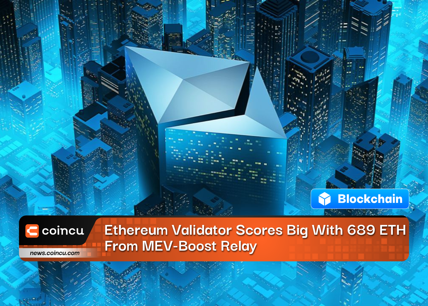 Ethereum Validator Scores Big With 689 ETH