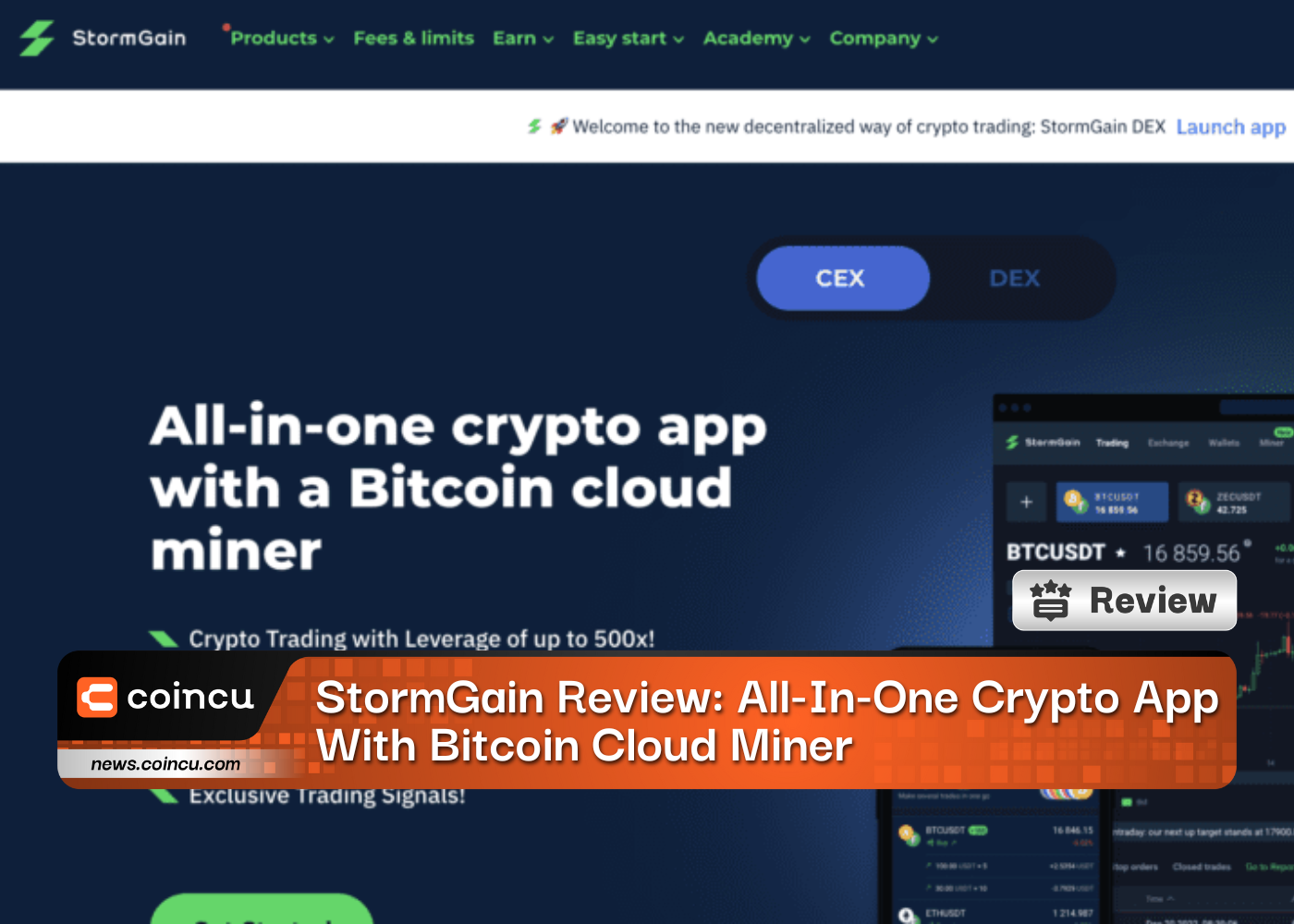 StormGain Review All In One Crypto App