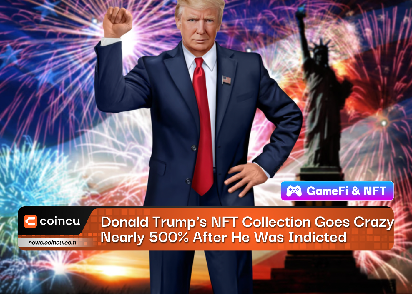 Donald Trump's NFT Collection Goes Crazy Nearly 500% After He Was Indicted