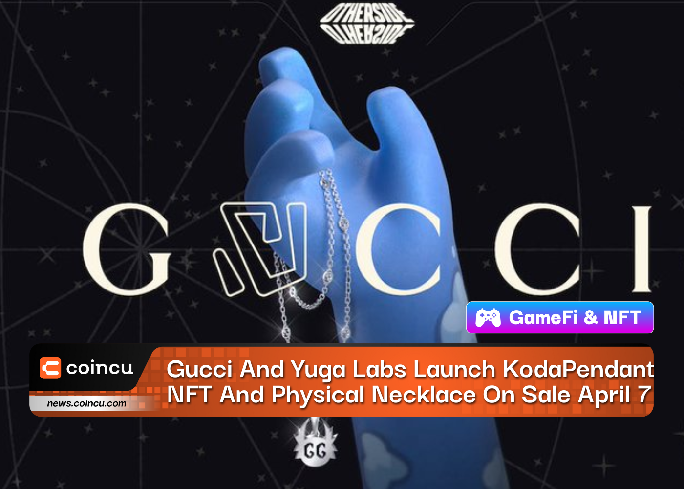 Gucci And Yuga Labs Launch KodaPendant NFT And Physical Necklace On Sale April 7