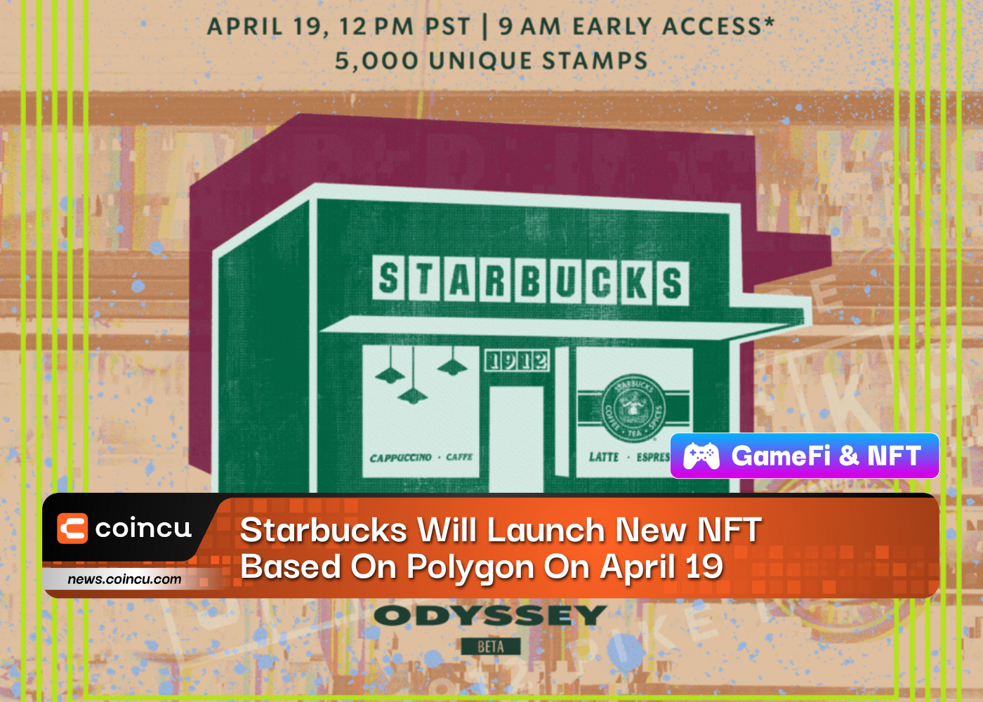 Starbucks Will Launch New NFT Based On Polygon On April 19