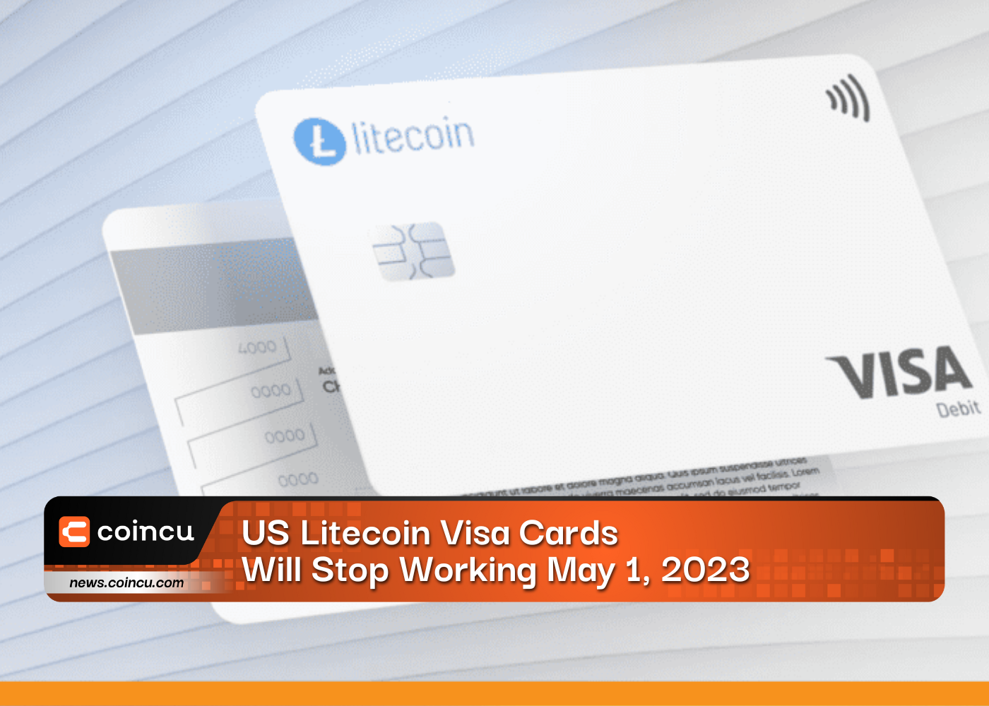 US Litecoin Visa Cards Will Stop Working May 1, 2023
