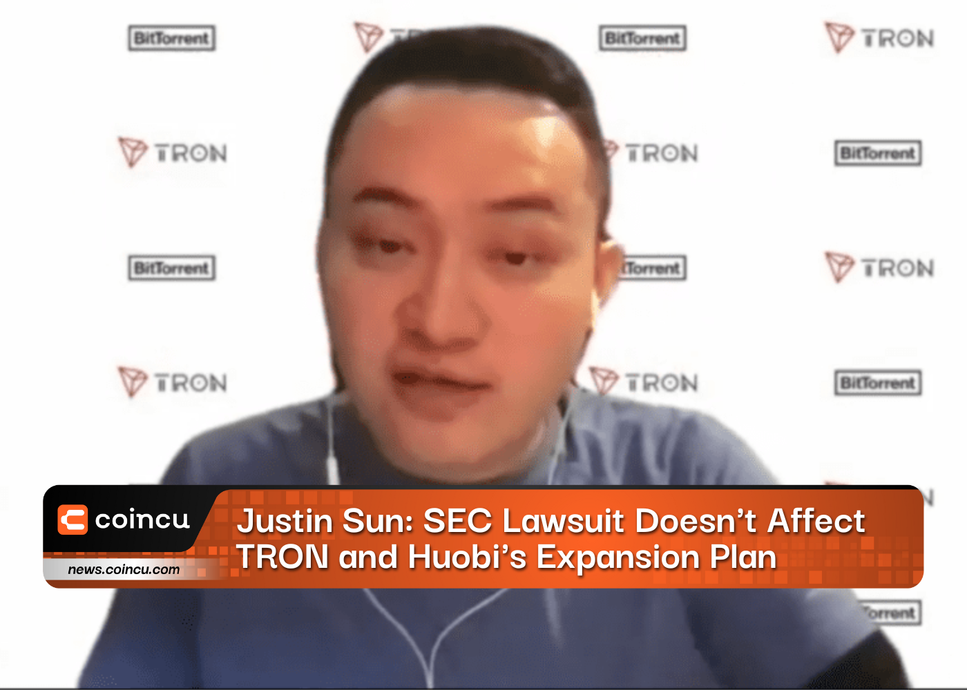 ジャスティン・サン氏：SEC訴訟はTRONとHuobiの拡大計画に影響を与えない