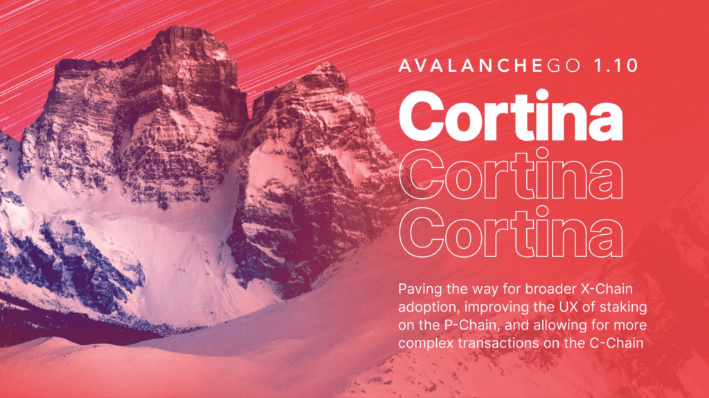 Avalanche Will Activate The Cortina Upgrade On The Mainnet On April 25