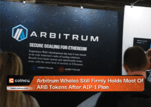 Arbitrum Whales Still Firmly Holds Most Of ARB Tokens After AIP-1 Plan
