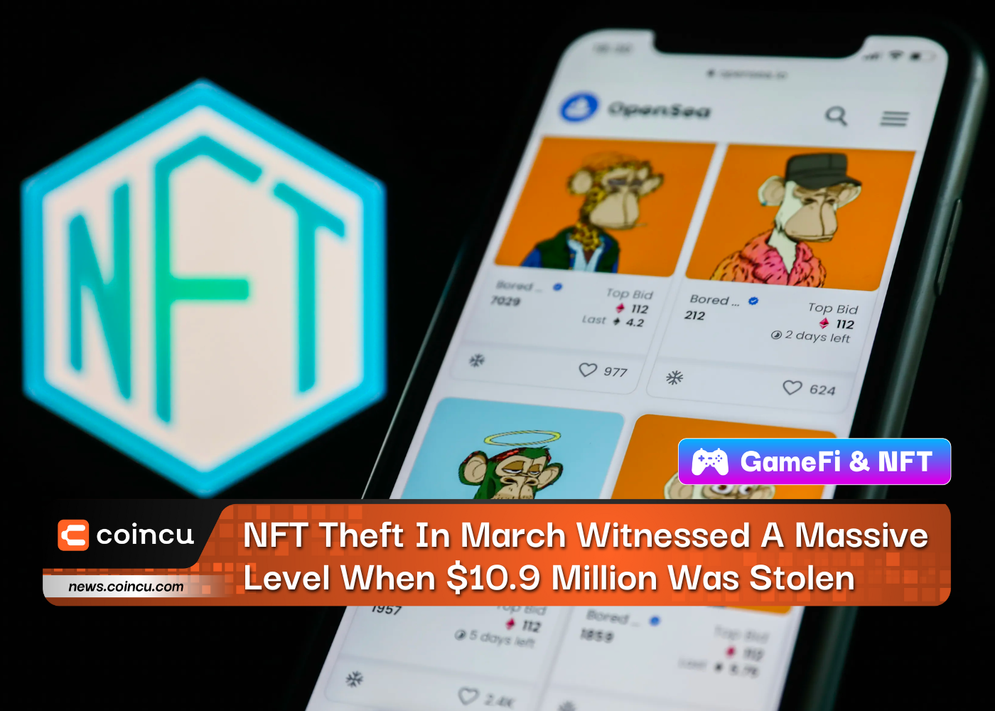 NFT Theft In March Witnessed A Massive Level When $10.9 Million Was Stolen