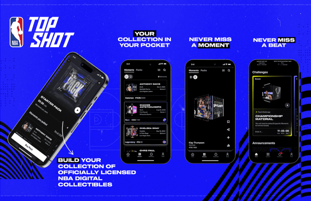 NBA Top Shot Is Available On Apple Store And Google Play For A Limited Time