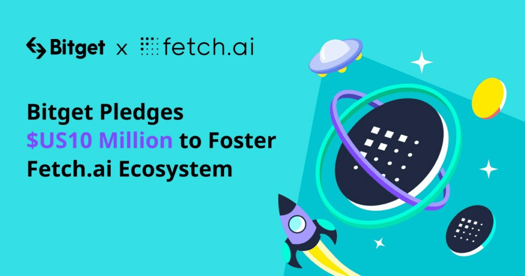 Bitget Invests $10 Million To Promote Fetch.ai Ecosystem