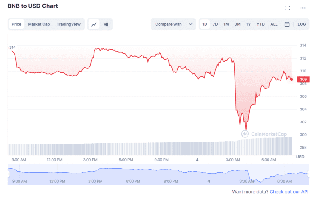 CZ Denies Rumors Faces Interpol Red Notice, BTC And BNB Price Slips