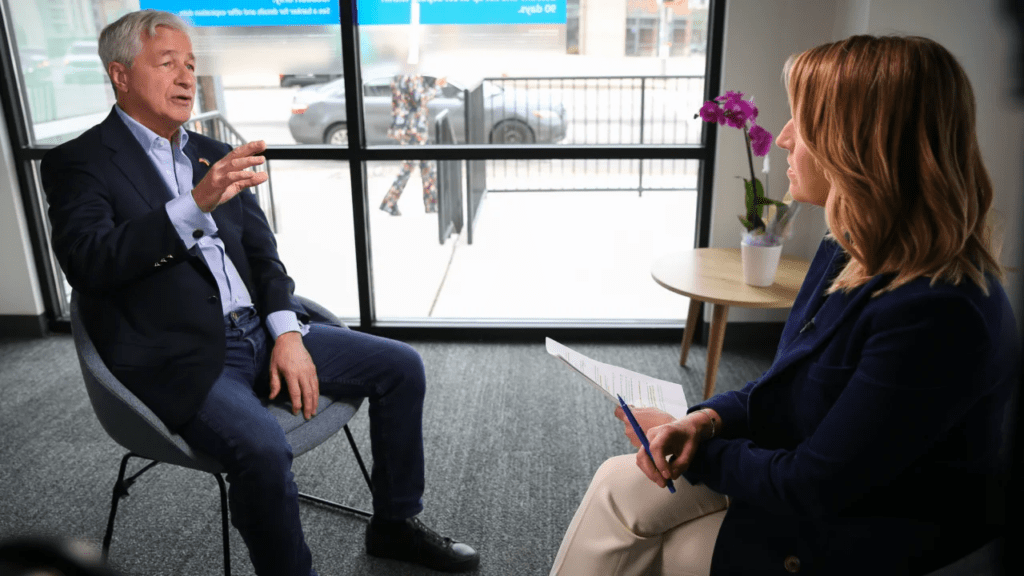 JP Morgan CEO Warns Of Recession Due To Recent Banking Crisis