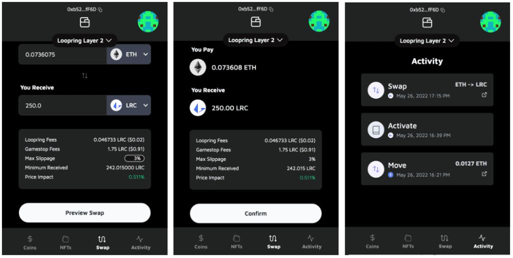 How To Use GameStop Wallet To Get on the Fast Lane Of Loopring L2