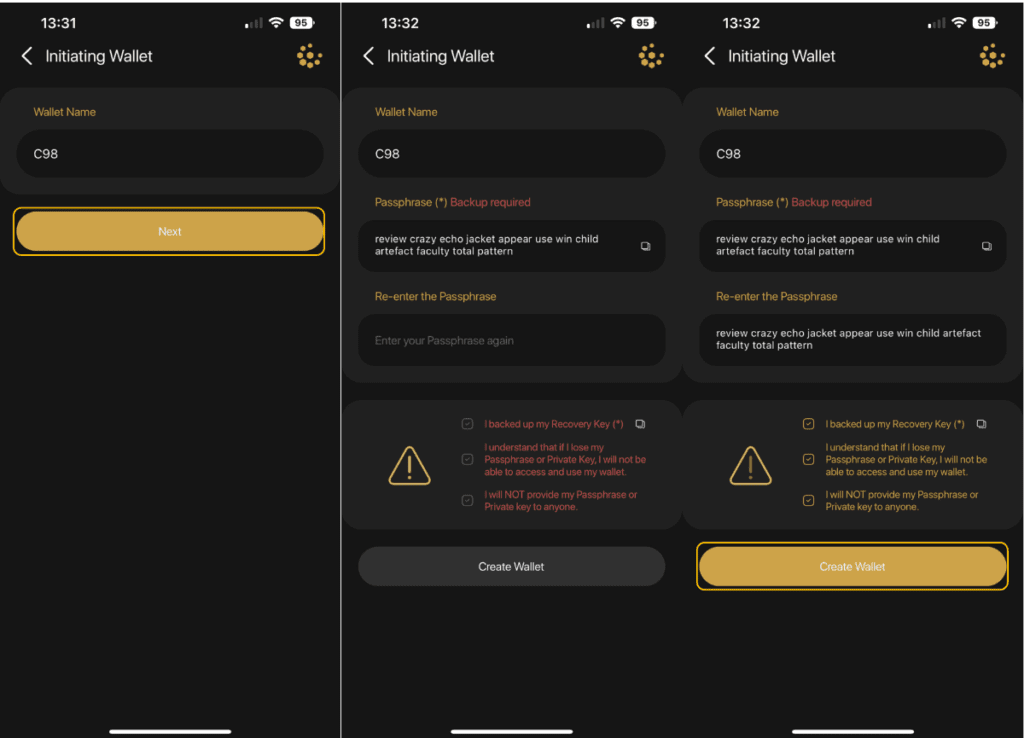 Coin98 Wallet Review: Super Crypto App With Many Remarkable Utilities 3 Coin98 Wallet Review: Super Crypto App With Many Remarkable Utilities