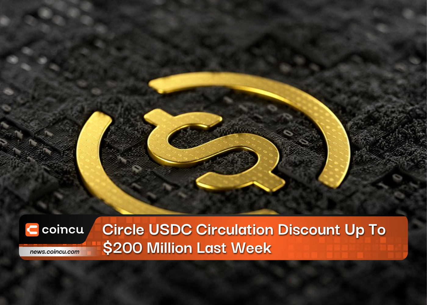 Circle USDC Circulation Discount Up To $200 Million Last Week