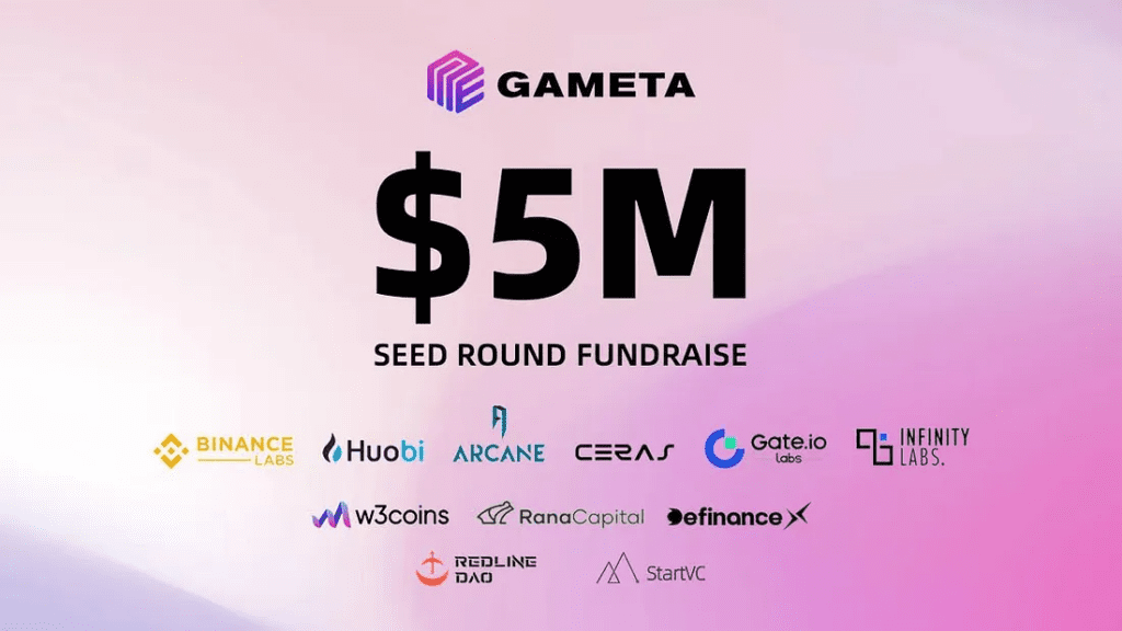 Gameta Successfully Raised $5 Million With Binance Labs And Other Investors 1 Gameta Successfully Raised $5 Million With Binance Labs And Other Investors