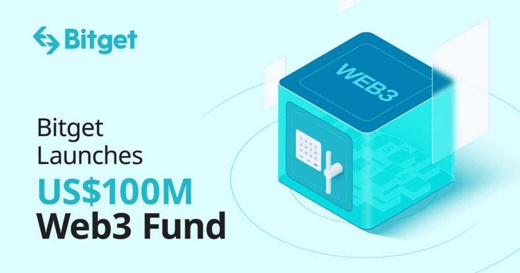 Bitget Launches $100 Million Web3 Fund To Support Crypto Projects 1 Bitget Launches $100 Million Web3 Fund To Support Crypto Projects