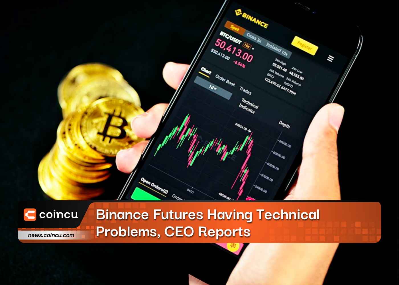 Binance Futures Having Technical Problems, CEO Reports