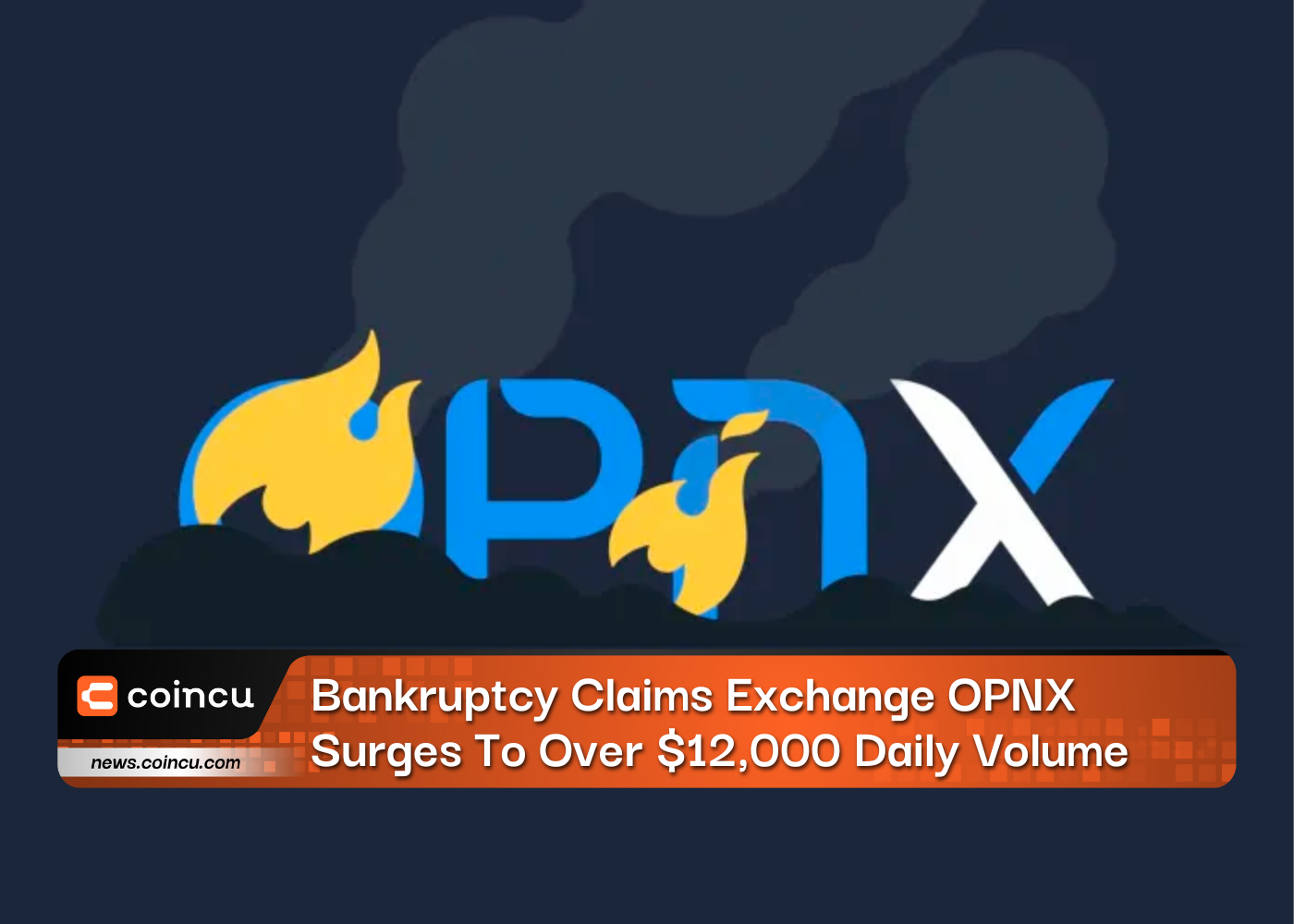 破产索赔交易所 OPNX 每日交易量飙升至超过 12,000 美元