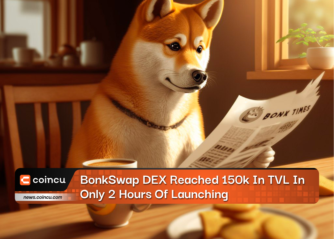 BonkSwap DEX Reached 150k In TVL In Only 2 Hours Of Launching