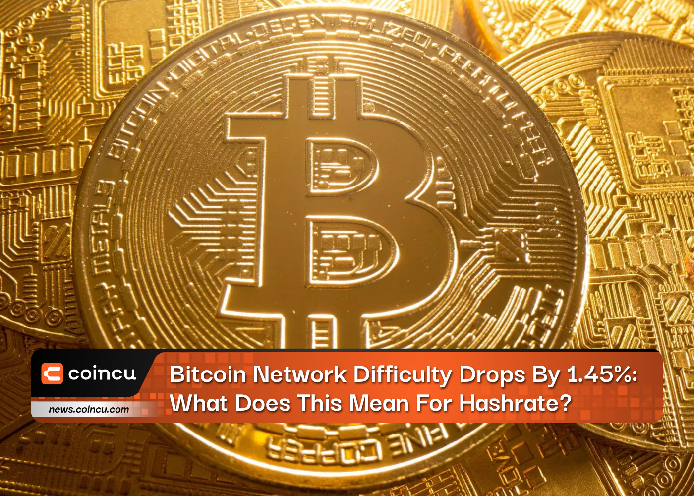 Bitcoin Network Difficulty Drops By 1.45%: What Does This Mean For Hashrate?