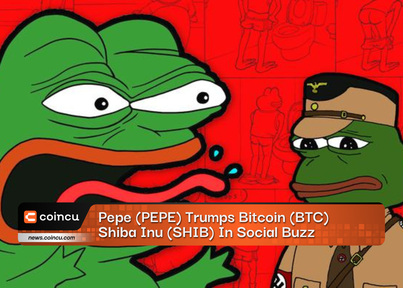 Pepe PEPE Trumps Bitcoin BTC