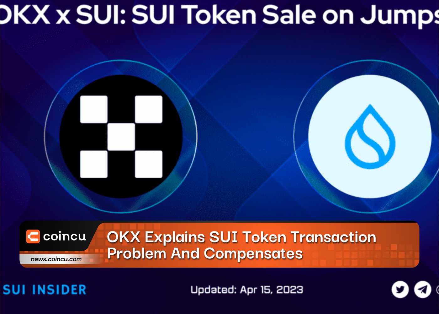 OKX Explains SUI Token Transaction Problem And Compensates
