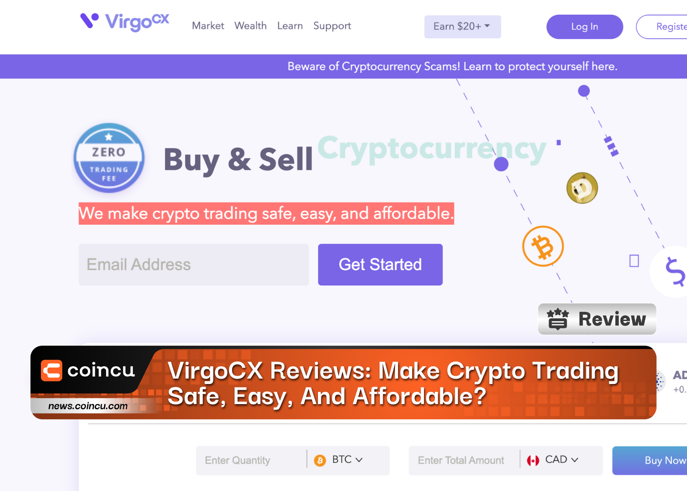 VirgoCX Reviews Make Crypto Trading