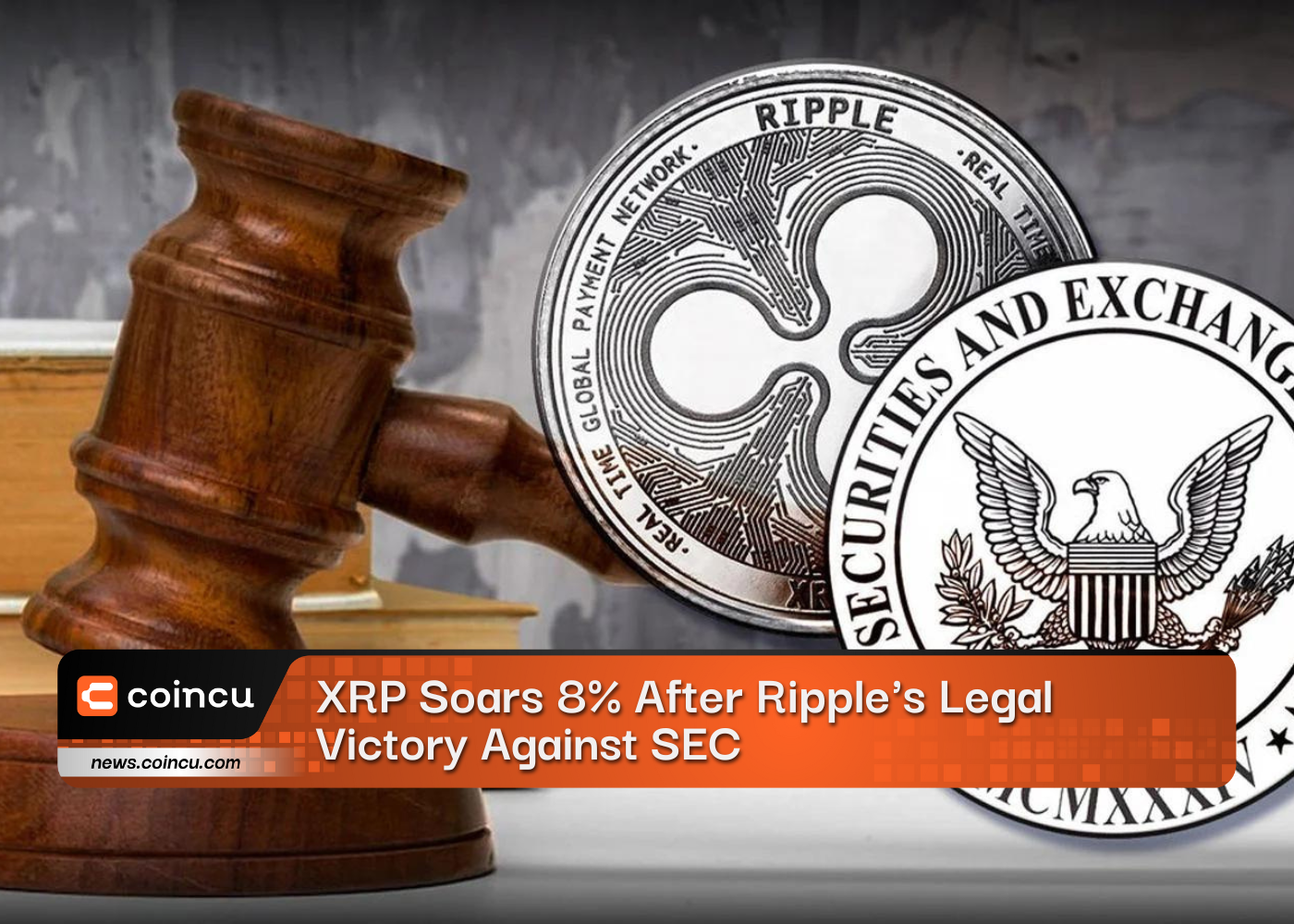 XRP Soars 8 After Ripples Legal