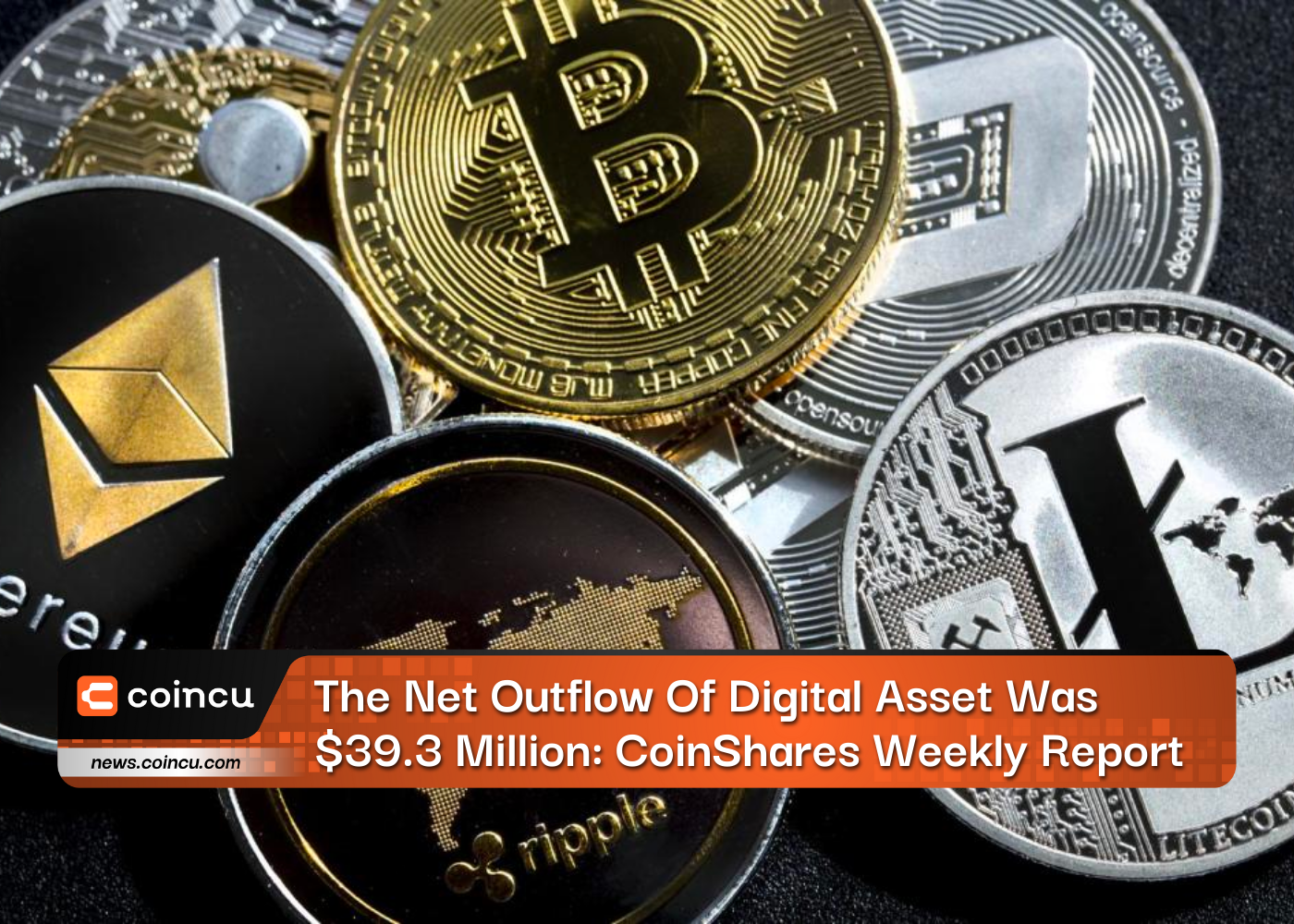 The Net Outflow Of Digital Asset Was $39.3 Million: CoinShares Weekly Report