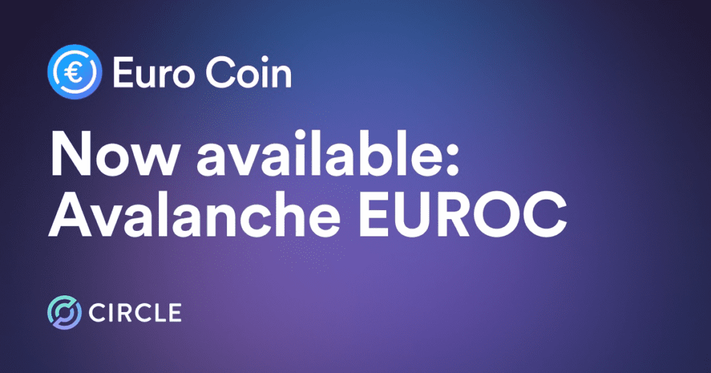 Circle Launched Fully Reserved Euro-backed Stablecoin On The Avalanche 1 Circle Launched Fully Reserved Euro-backed Stablecoin On The Avalanche