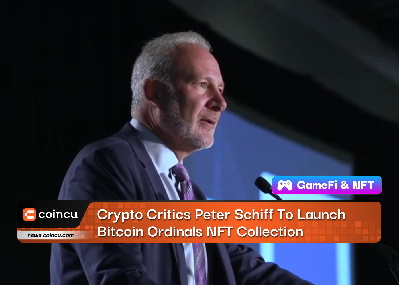 Crypto Critics Peter Schiff To Launch Bitcoin Ordinals NFT Collection