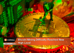 Bitcoin Mining Difficulty Reached New High Level