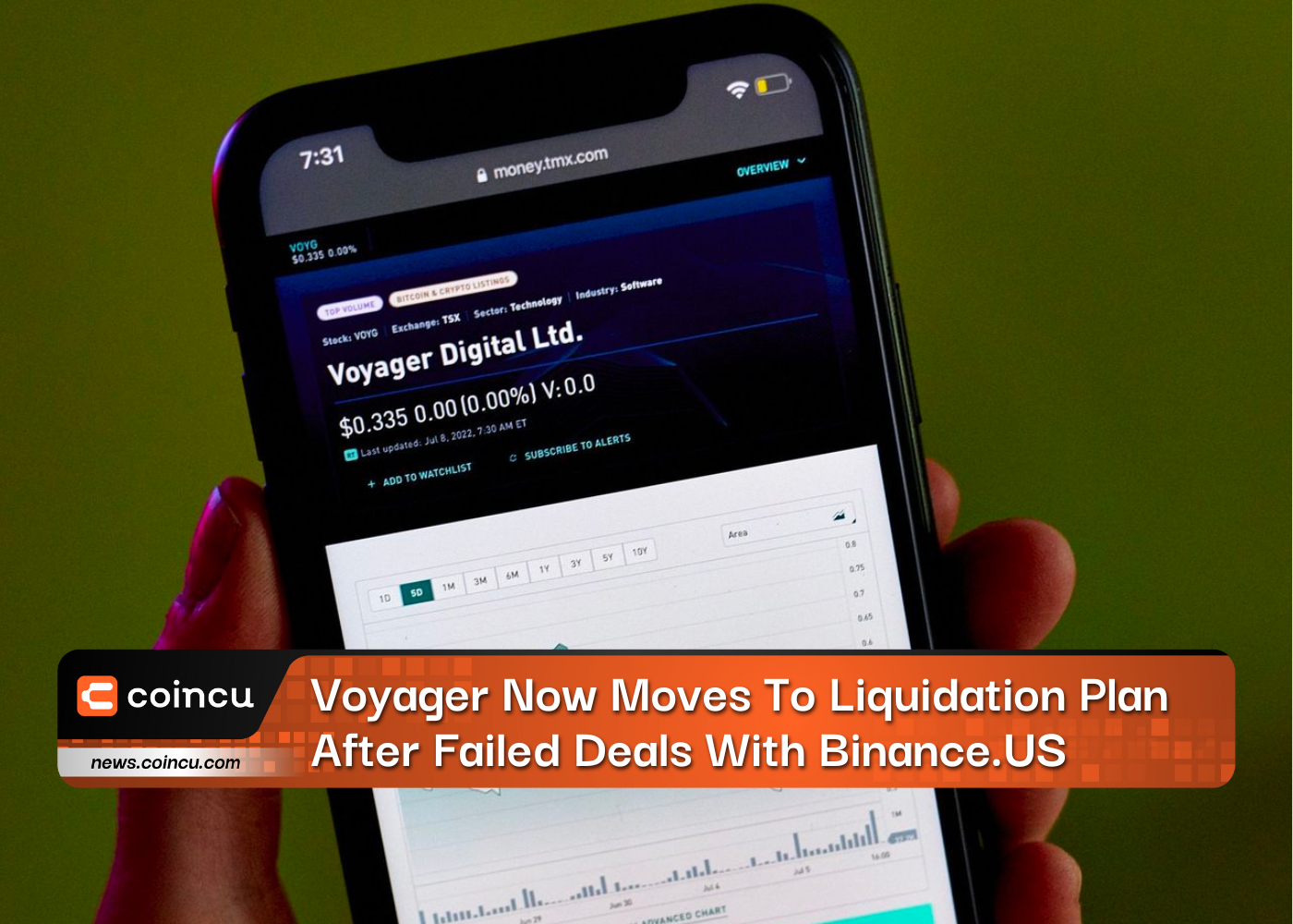 Voyager Now Moves To Liquidation Plan After Failed Deals With Binance.US