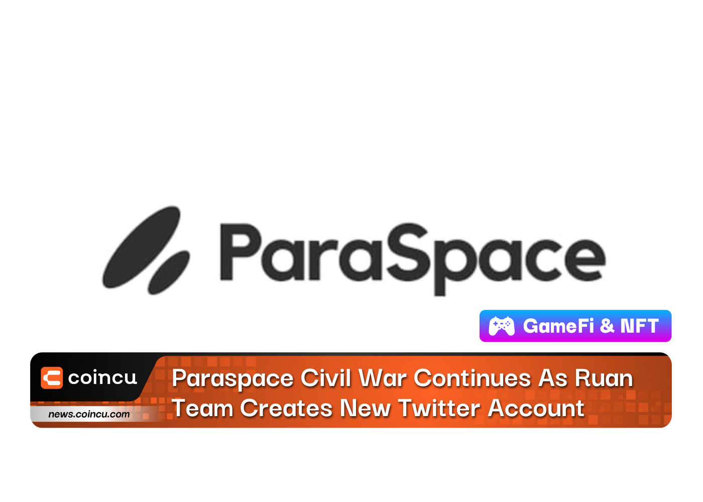 Paraspace Civil War Continues As Ruan Team Creates New Twitter Account