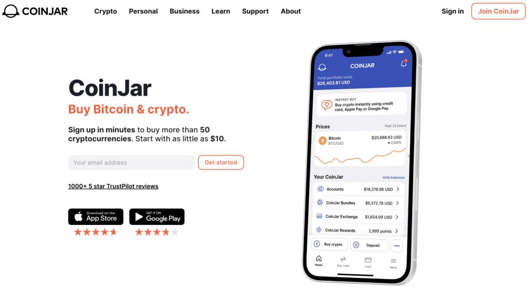 CoinJar Review: Makes Buying Crypto Easy!