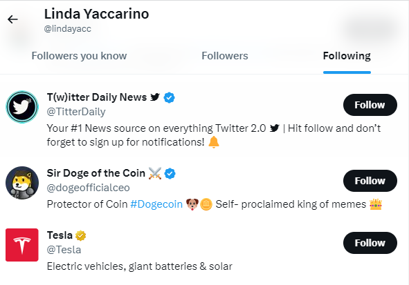 New Twitter CEO Follows Dogecoin And Shiba Inu, Is She A Crypto Enthusiast? 2 New Twitter CEO Follows Dogecoin And Shiba Inu, Is She A Crypto Enthusiast?