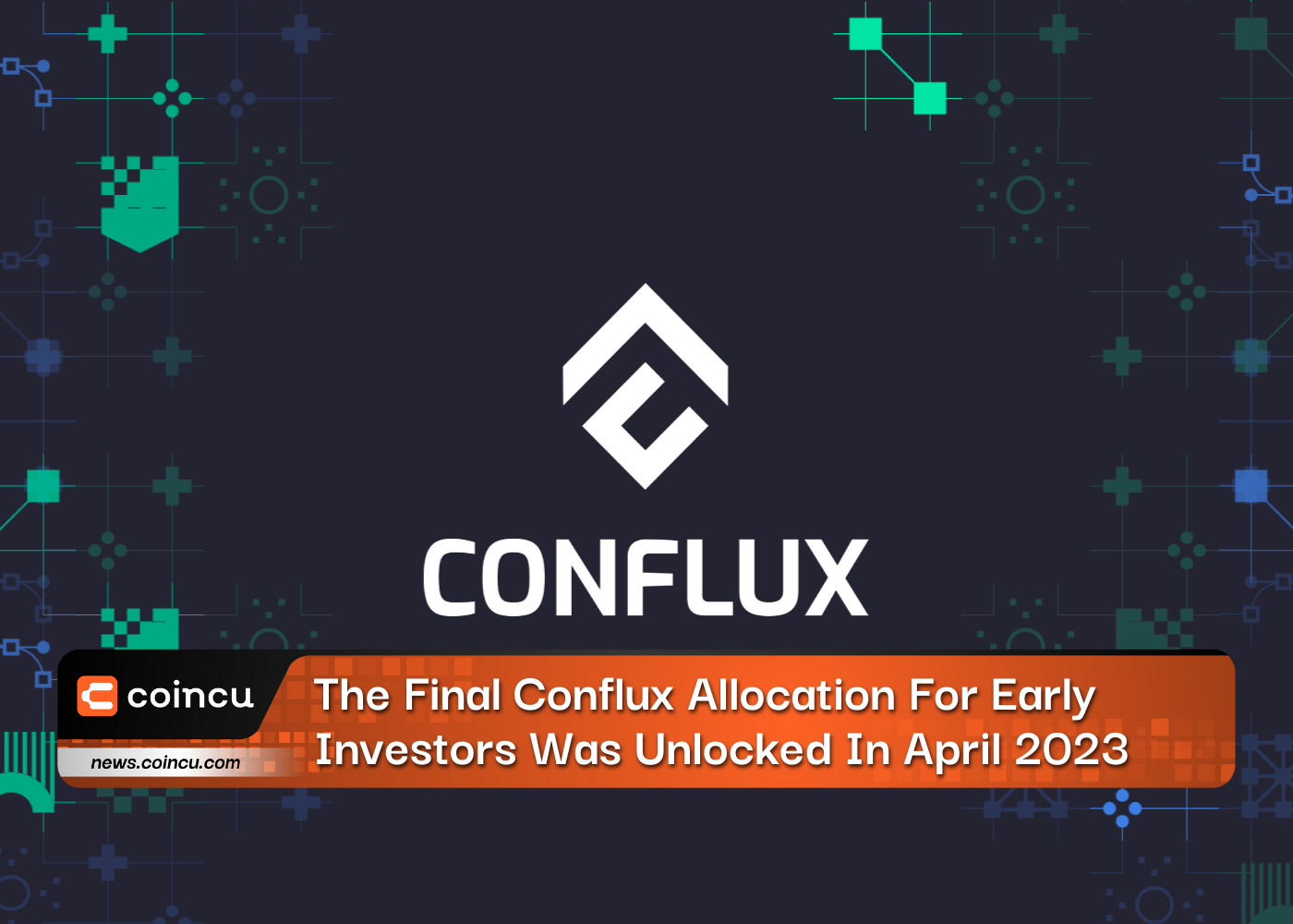 The Final Conflux Allocation For Early Investors Was Unlocked In April 2023