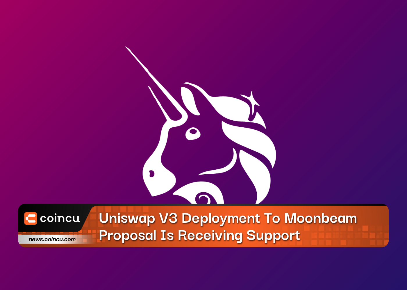 Uniswap V3 Deployment To Moonbeam Proposal Is Receiving Support