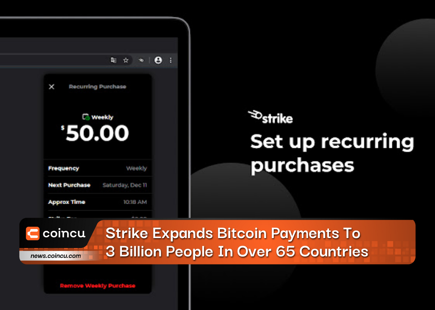 Strike Expands Bitcoin Payments To 3 Billion People In Over 65 Countries