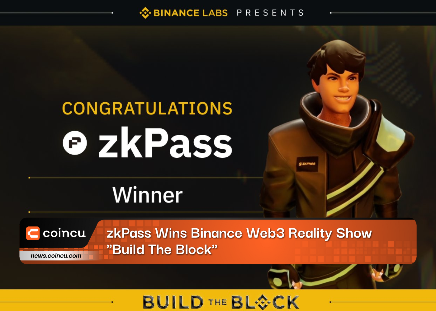 zkPass Wins Binance Web3 Reality Show "Build The Block"