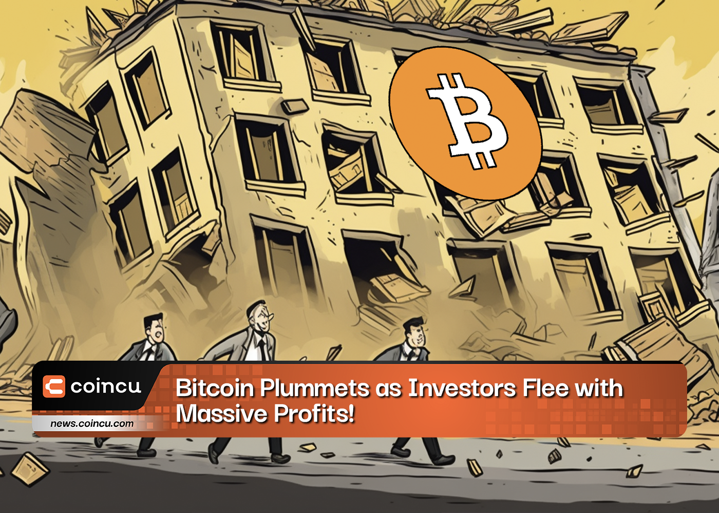 Bitcoin Plummets as Investors Flee with Massive Profits