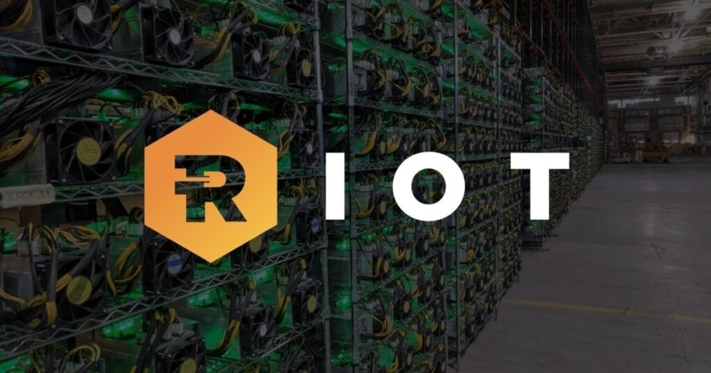 Riots εκπληκτική Συμφωνία 162.9 εκατομμυρίων Bitcoin Mining Machine 5